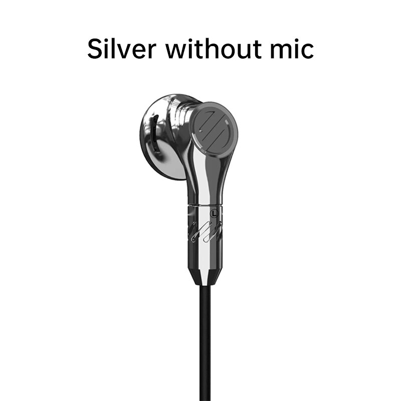 BGVP DX5 Dynamic Earphone Metal Stereo Earbuds with MMCX Headset High Quality HiFi Headphone