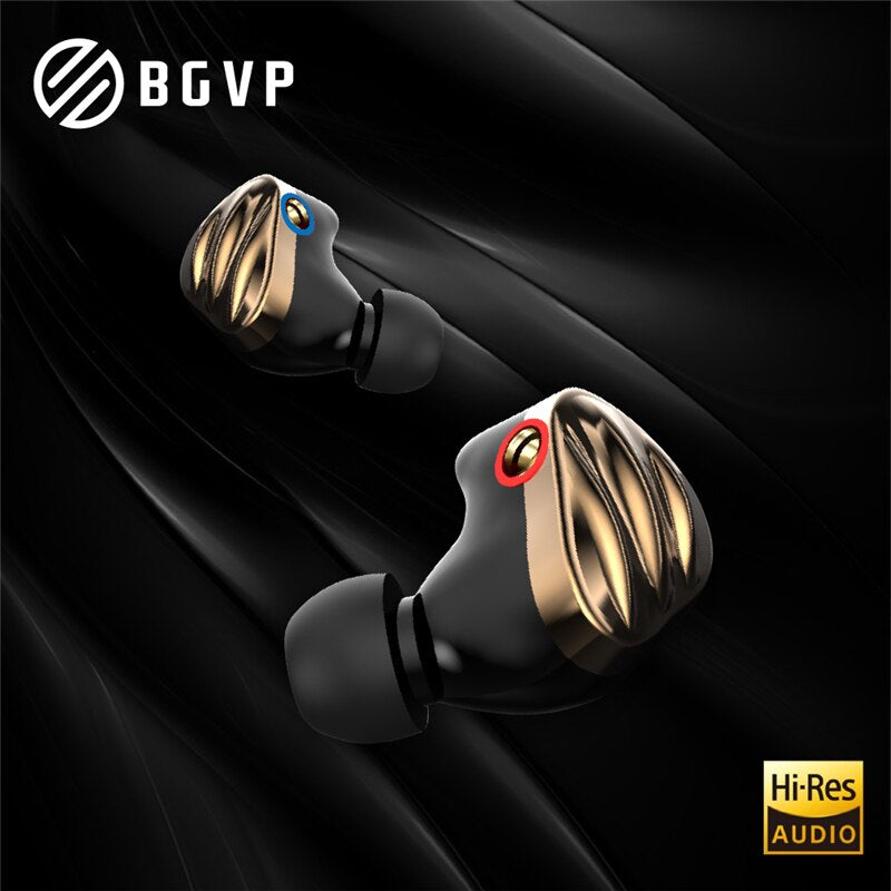 BGVP NS9 9 Driver Earphones Hybrid Headset 7BA+2DD Knowles Sonion HiFi Monitoring Earbuds Headphone Sweet Vocals Bluetooth Bass