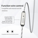 BGVP Scale Earphone Dual Dynamic Driver IEM Headphone with Interchangeable Cable