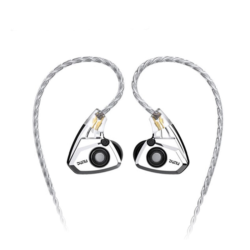 DUNU TITAN S Earphone IEM 11mm Dynamic Driver Earbuds 0.78mm High-purity Silver-plated Copper Cable In-ear Headset