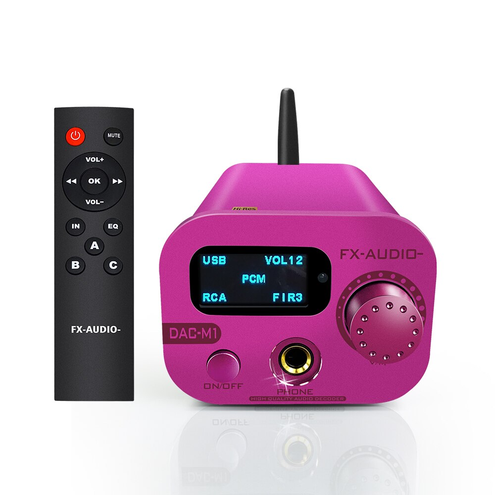 FX-AUDIO DAC-M1 Decoder Bluetooth 5.0 APTX ESS9038Q2M 32Bit 768kHz DS