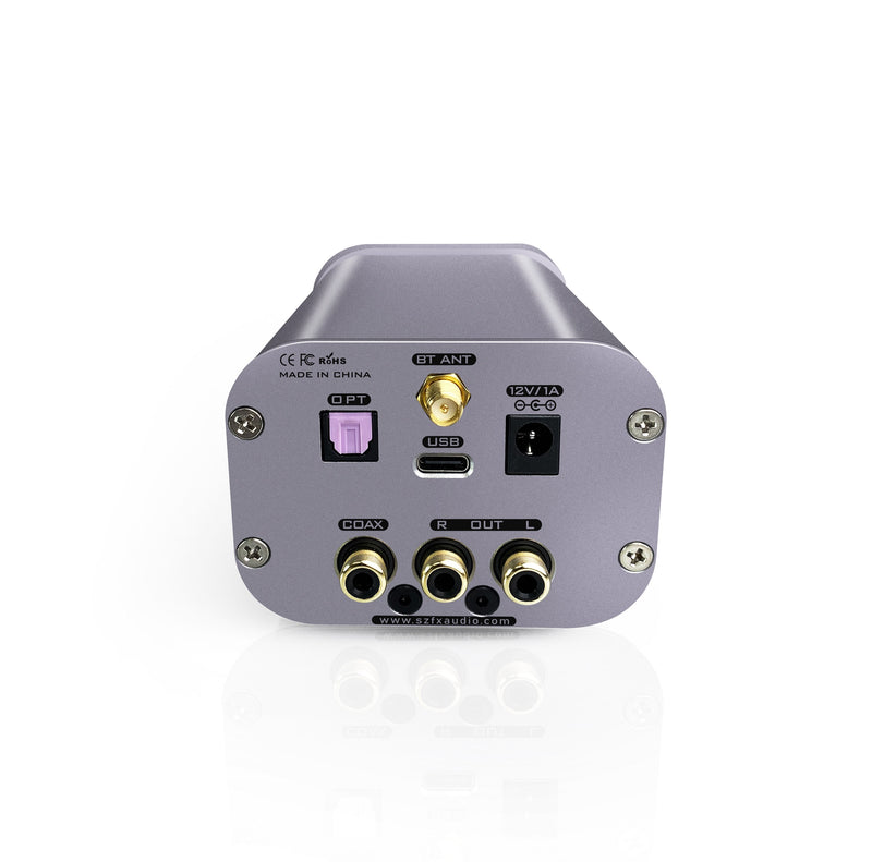 FX-AUDIO DAC-M1 Decoder Bluetooth 5.0 APTX ESS9038Q2M 32Bit 768kHz DSD512 USB DAC Headphone Amplifier with Remote