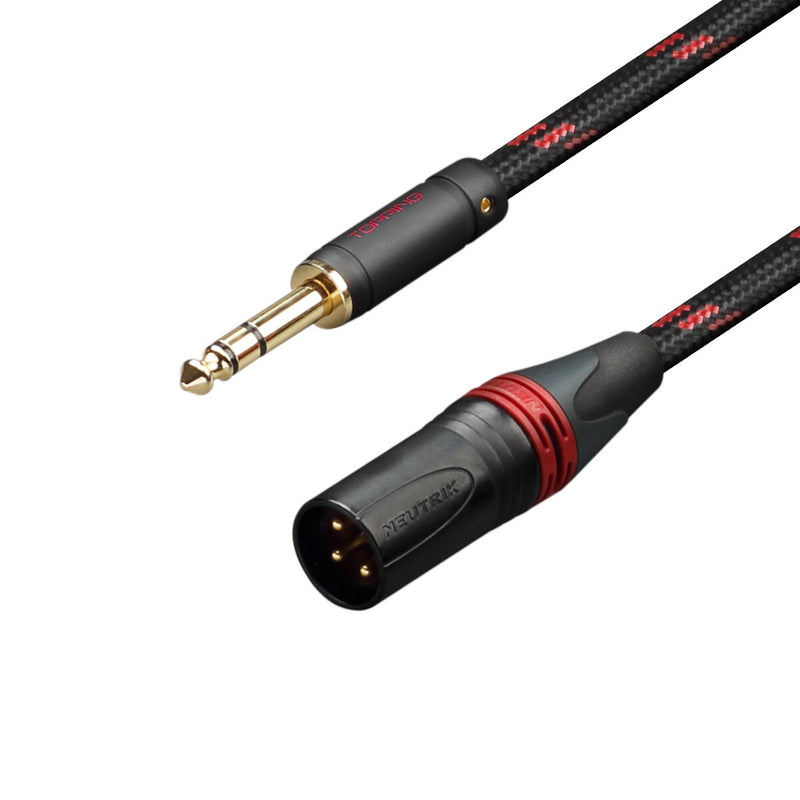 TOPPING TCT2 HIFI Audio Cable Large Three-core 6.35 Revolution XLR Male Balance Cable