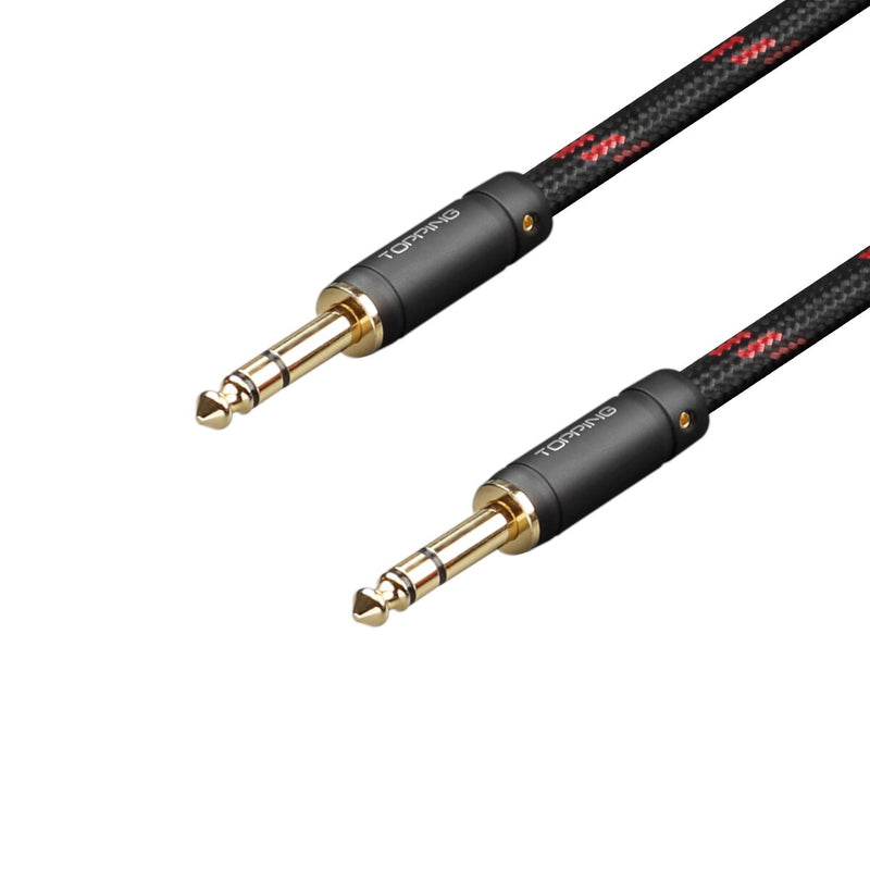 TOPPING TCT1 HIFI Audio Cable Large Three-core 6.35mm Male to Male Balance Cable