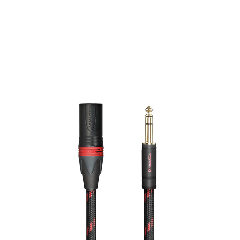 TOPPING TCT2 HIFI Audio Cable Large Three-core 6.35 Revolution XLR Male Balance Cable