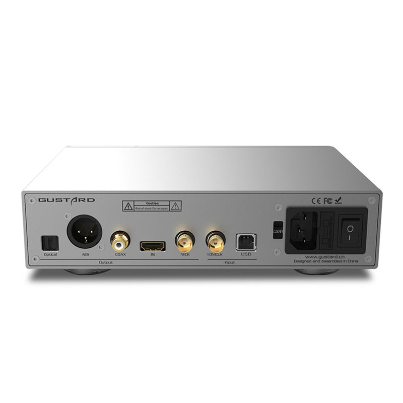 Gustard U18 Interface New Generation of High-performance USB Audio Interface K2 XU216 DSD512 PCM768kHz