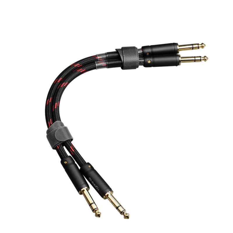 TOPPING TCT1 HIFI Audio Cable Large Three-core 6.35mm Male to Male Balance Cable