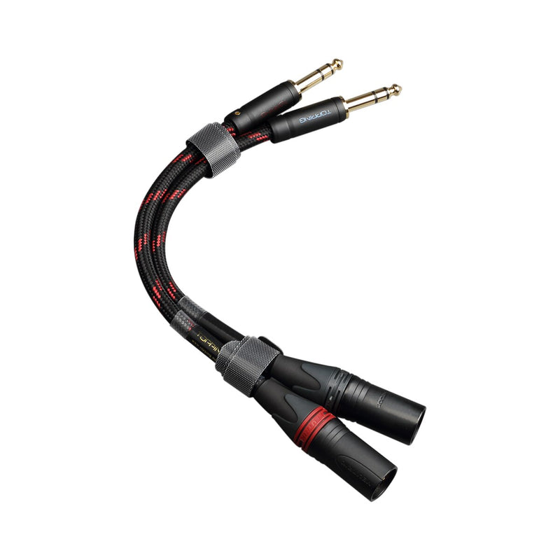 TOPPING TCT2 HIFI Audio Cable Large Three-core 6.35 Revolution XLR Male Balance Cable