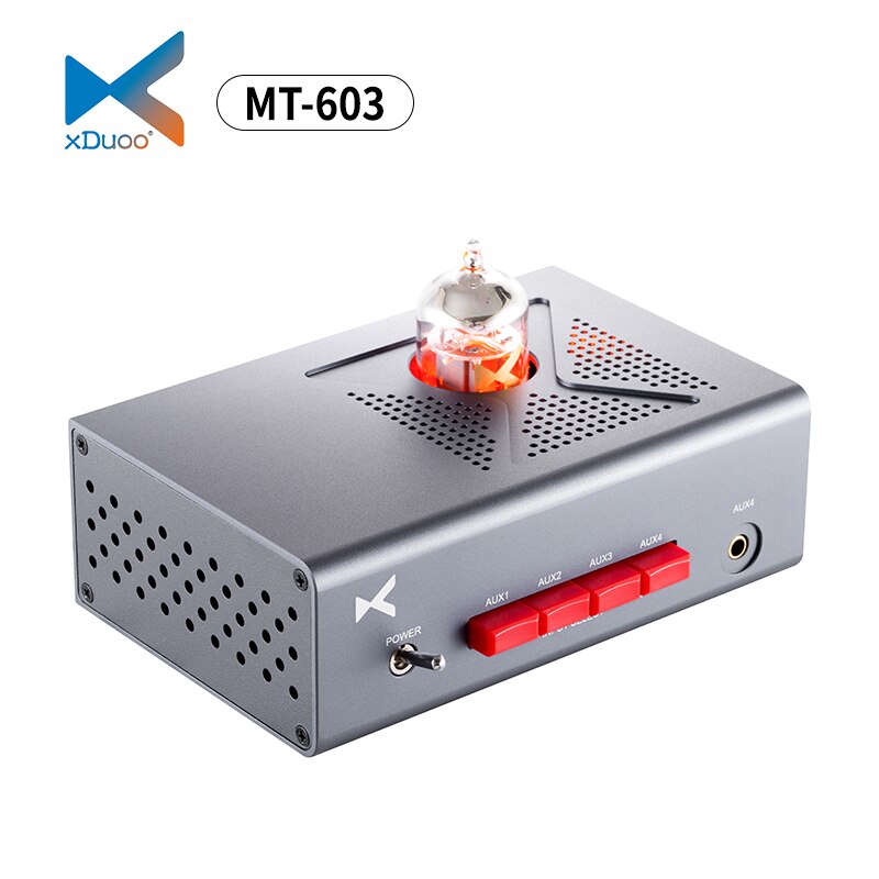 XDUOO MT-603 Multiple Pre-Amp 4 Audio Input, One Audio Output 12AU7 Tube Amplifier