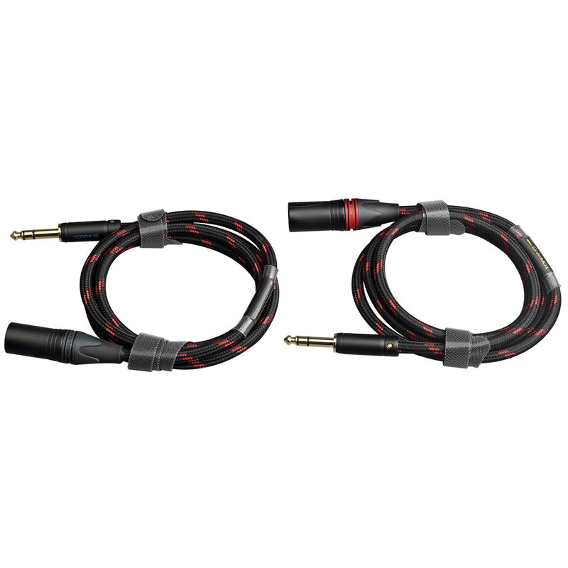TOPPING TCT2 HIFI Audio Cable Large Three-core 6.35 Revolution XLR Male Balance Cable