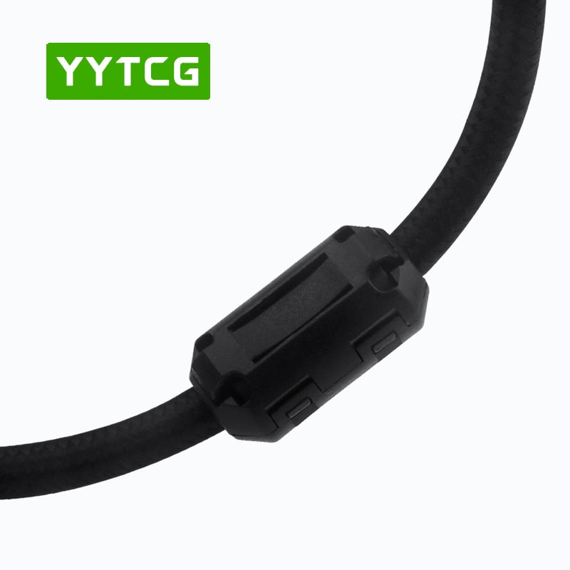 YYTCG HiFi Digital Audio Coaxial Cable OD7.0 Premium Stereo Audio Rca to Rca Male Coaxial Cable Speaker Hifi Subwoofer Cable AV TV