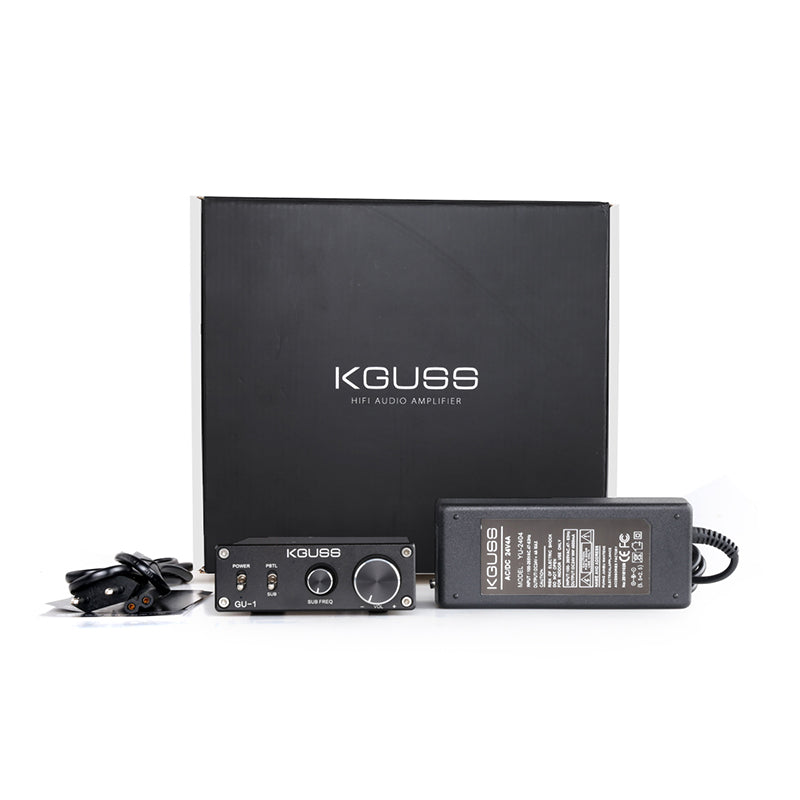 KGUSS GU-1 tpa3116d2 class d mini hifi audio can be switched to bass amplifier High power amplifier