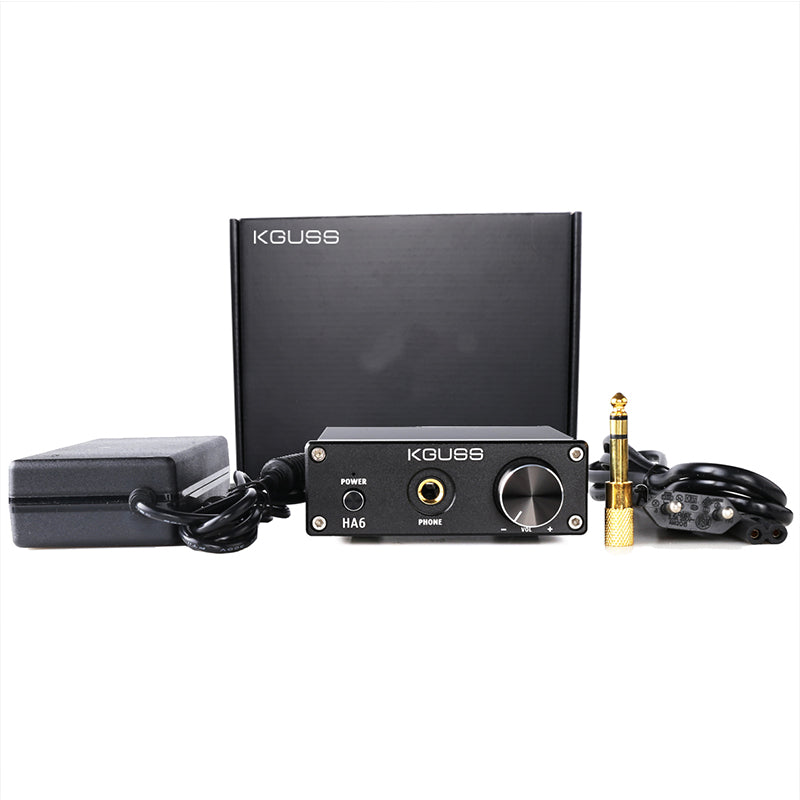 KGUSS HA6 TPA3116D2 Power Audio Amplifier Headphone Output AMP 50W*2 Amplificador Classe D
