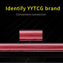 YYTCG One Pair oxygen-free Copper OFC¡ê?Audio HiFi Speaker Cable Banana Plug to Banana Plug Speaker Cable Center Audio Speaker Cable
