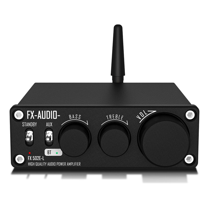 New FX-AUDIO FX-502E-L HiFi 2.0 BT 5.1 Full Digital Audio Mini Power Amplifier 75W*2