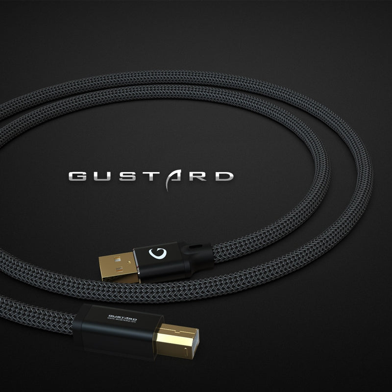 Gosid GUSTARD USB cable No. 3 fever USB cable HIFI decoding DAC data cable multi-layer shielding