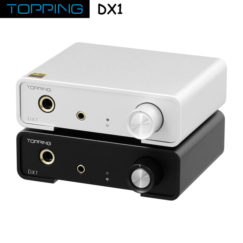 TOPPING DX1 Decoder AK4493S XU208 DAC&Headphone amplifier Support up to DSD256 PCM384 Mini USB DAC