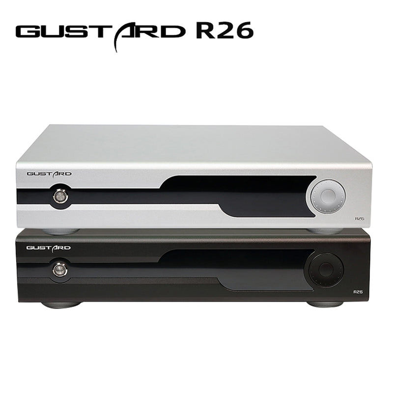 GUSTARD R26 Discrete R2R Native DSD USB DAC with Streamer/Renderer PCM768K DSD512 Bluetooth  XU216 K2 IIS Decoder
