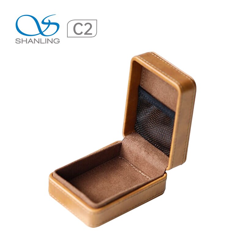 SHANLING C2 Original High-End ME100 headphones portable leather storage box headset package