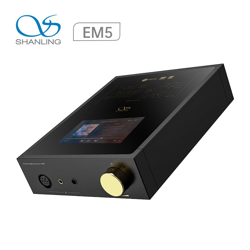 SHANLING EM5 Android Desktop Digital Music Player AK4493 chip MQA Streaming DAC AMP Headphone Amplifier PCM384 DSD512