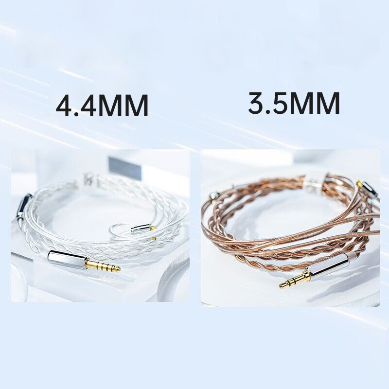 SHANLING ME500 Shine In-ear Earphone 2BA+1DD Hybrid Driver Earbuds with 3.5mm 4.4mm IEMs MMCX Detachable Cable