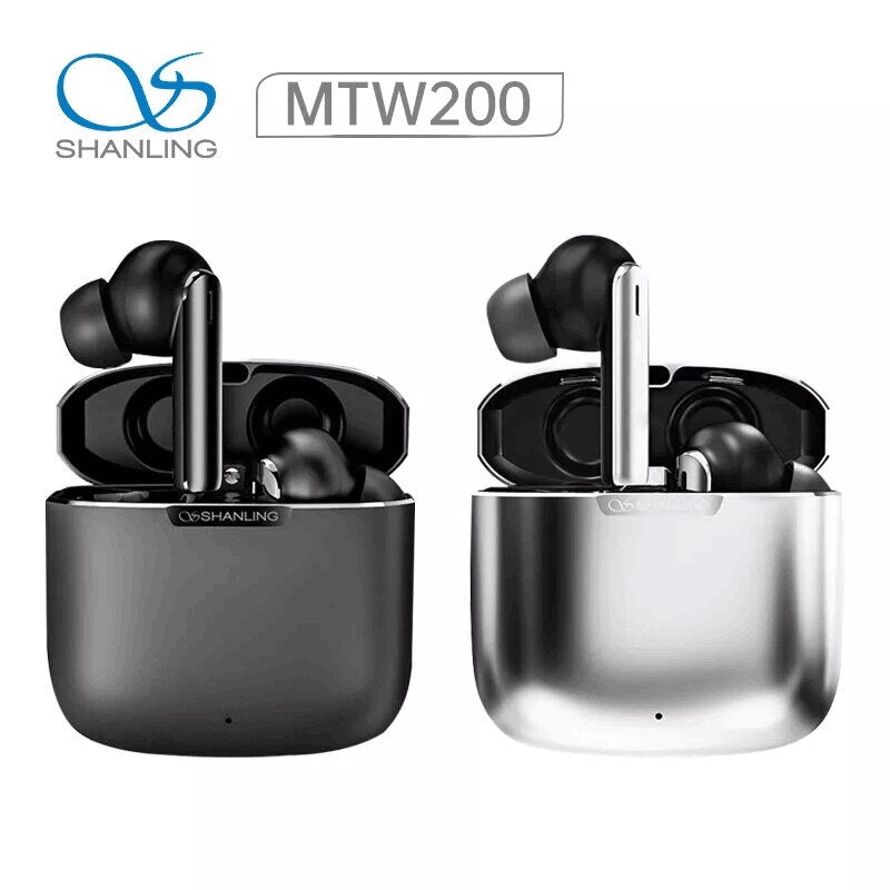 SHANLING MTW200 TWS Ture Wireless Earphone Bluetooth 5.2Waterproof Sports Earbud Headset Support Aptx AAC SBC