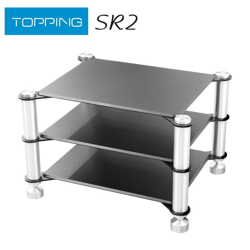 TOPPING SR2  Aluminum Rack Compatible with D90 series, A90 series, Pre90, EXT90, U90, LA90, DM7, DX7 Pro, DX7 Pro+, DX5, D30 Pro