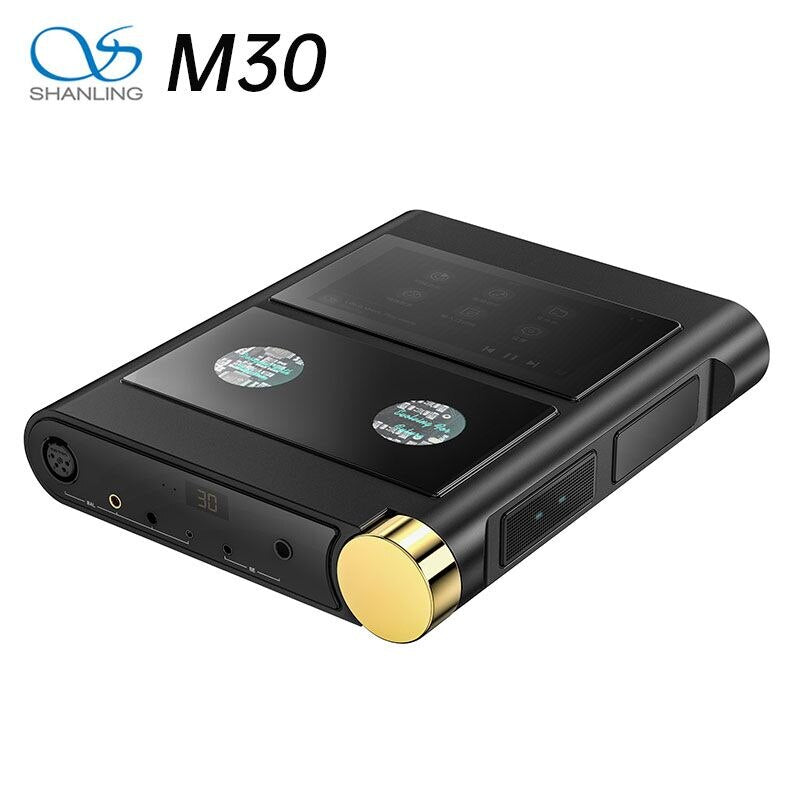 Shanling M30 AK4497EQ*2 Wireless Modular Hi-Fi Desktop Streaming Player DSD512 32Bit/768KHz with OPA2211 Hi-Res Audio Player