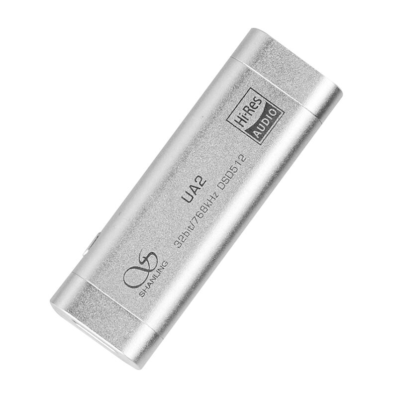Shanling UA2 ES9038Q2M Portable USB DAC/AMP 32bit/768kHz DSD512 3.5 mm SE and 2.5 mm BAL Dedicated Decoder Headphone Amplifier
