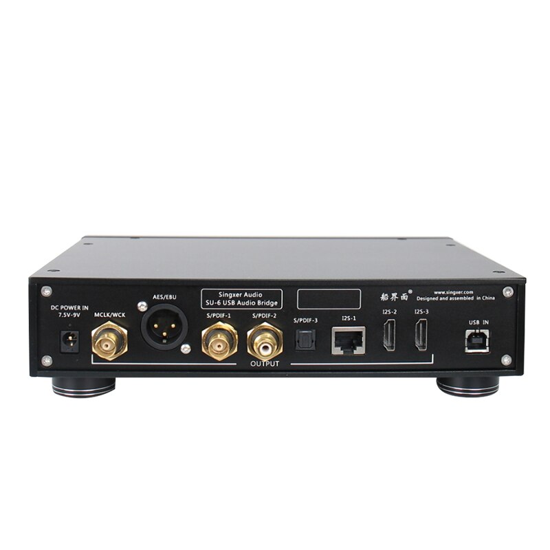 Singxer SU-6 Audio Interface XMOS XU208 CPLD Femtosecond Clock USB Digital Interface SU6
