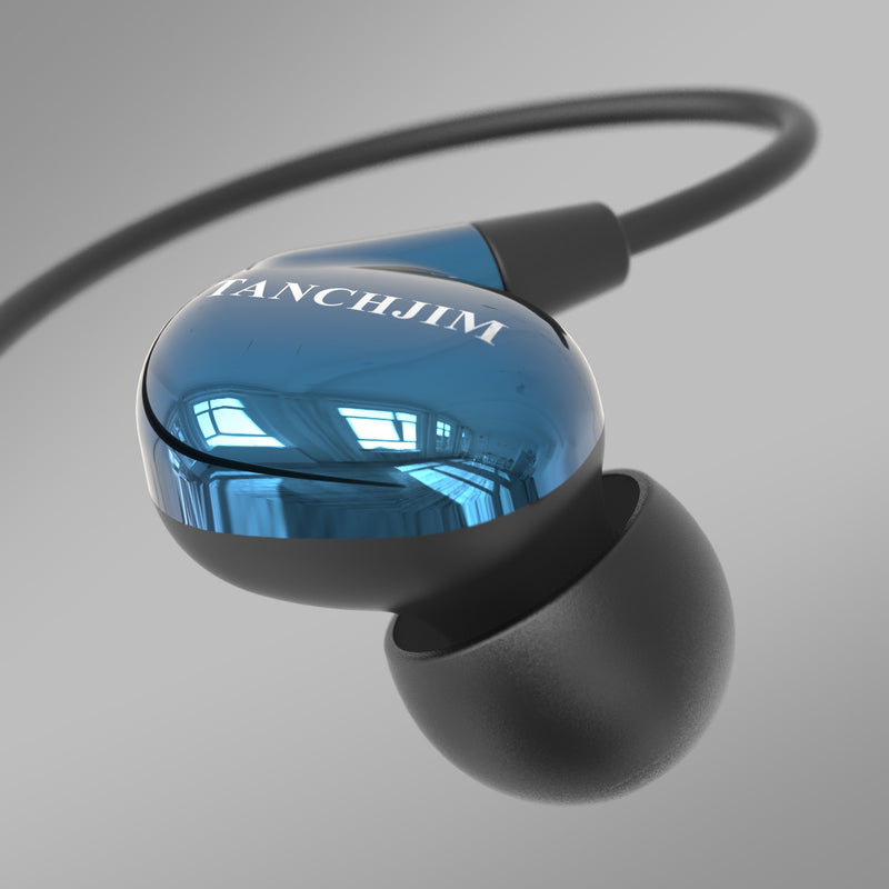 TANCHJIM Blues DMT Dynamic 3.5mm Line type HiFi In-Ear Earphone