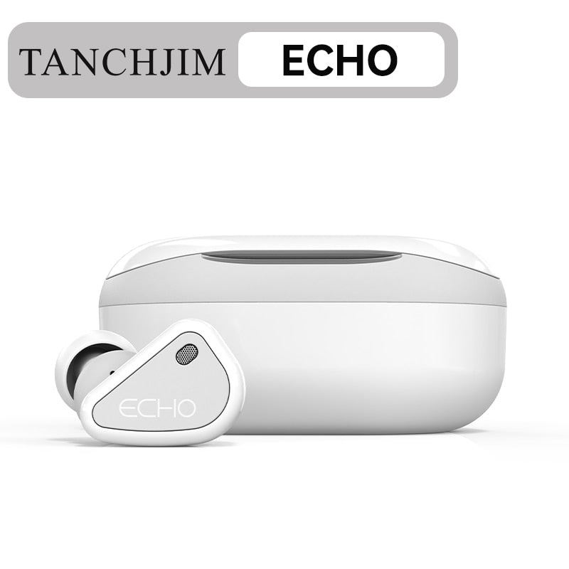 TANCHJIM ECHO TWS Earphones QCC3040 Bluetooth 5.2 APTX/APTX Adaptive/AAC/SBC IPX4 Waterproof Headphone True Wireless Earbuds
