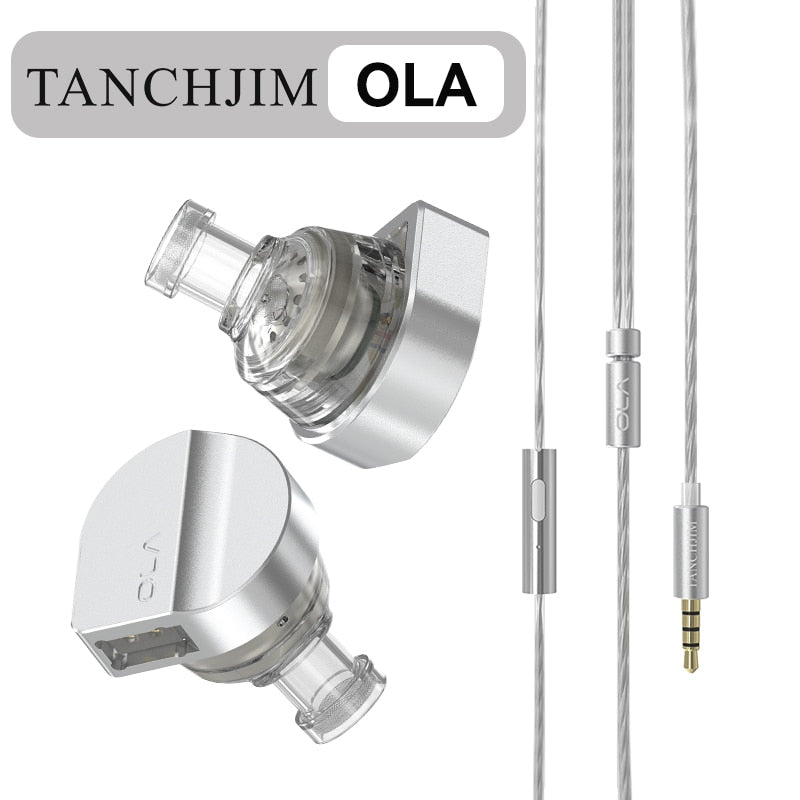 TANCHJIM OLA Dynamic Earphone Waterproof In-Ear HIFI Earbuds OLA BASS