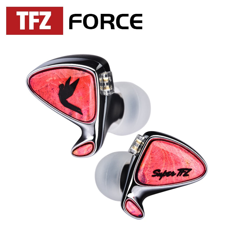 TFZ FORCE 5 Butterfly Earphone Super Dynamic Performance Headset Ultra HD IEMs