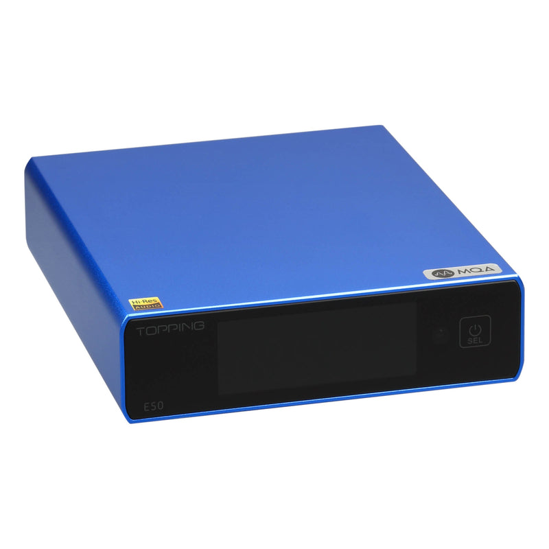 TOPPING E50 USB DAC CSS ES9068AS AUDIO Desktop Decoder XMOS XU216 MQA Full Decode DSD64