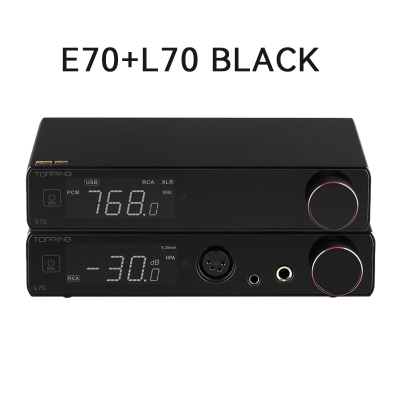 TOPPING E70 Decoder+ L70 Headphone Amplifier