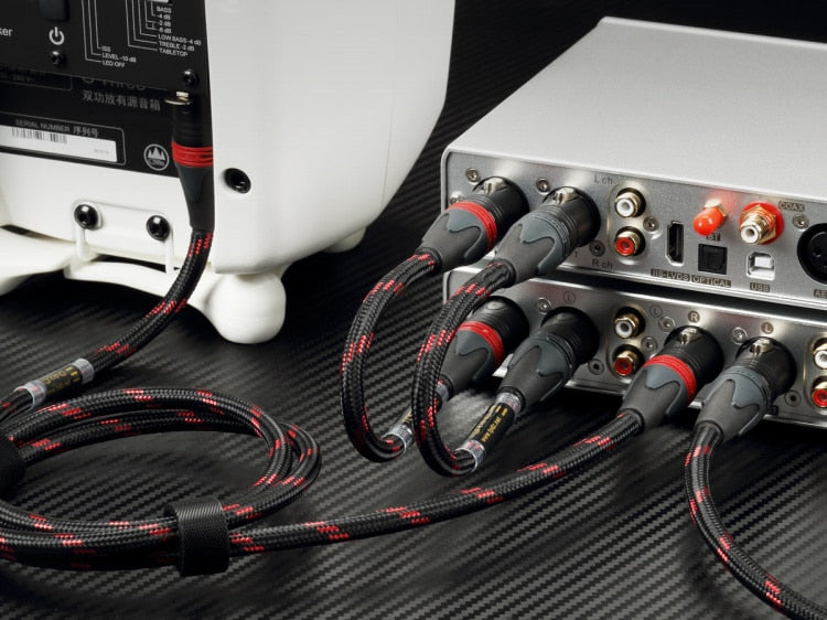 TOPPING TCX1 Audiophile 6N Single Crystal Copper XLR Balanced Line XLR Professional Audio Cable