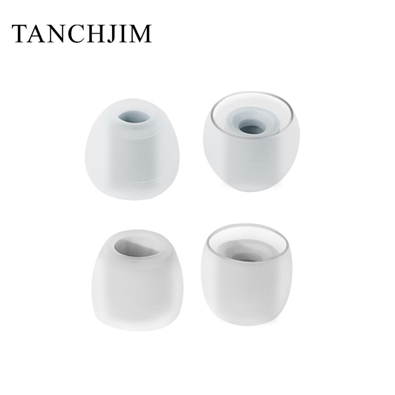 Tanchjim T-APB T300 Earphone tips Treble/ Bass Enhancing Air Pressure Balance Silicone Eartips 1 Card 2 Pairs ( T300B+T300T)