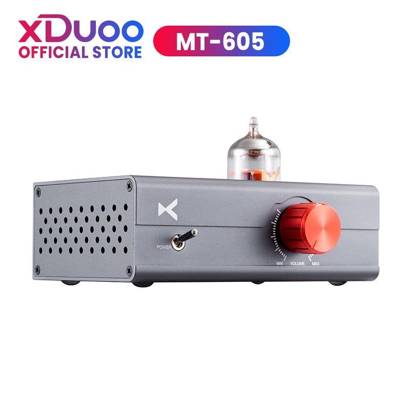 XDUOO MT-605 Power Amplifier 12AU7 Tube&amp; Digital Amplifier TI TAP3116 Amp Chip Output Power 30W Per Channel mt605