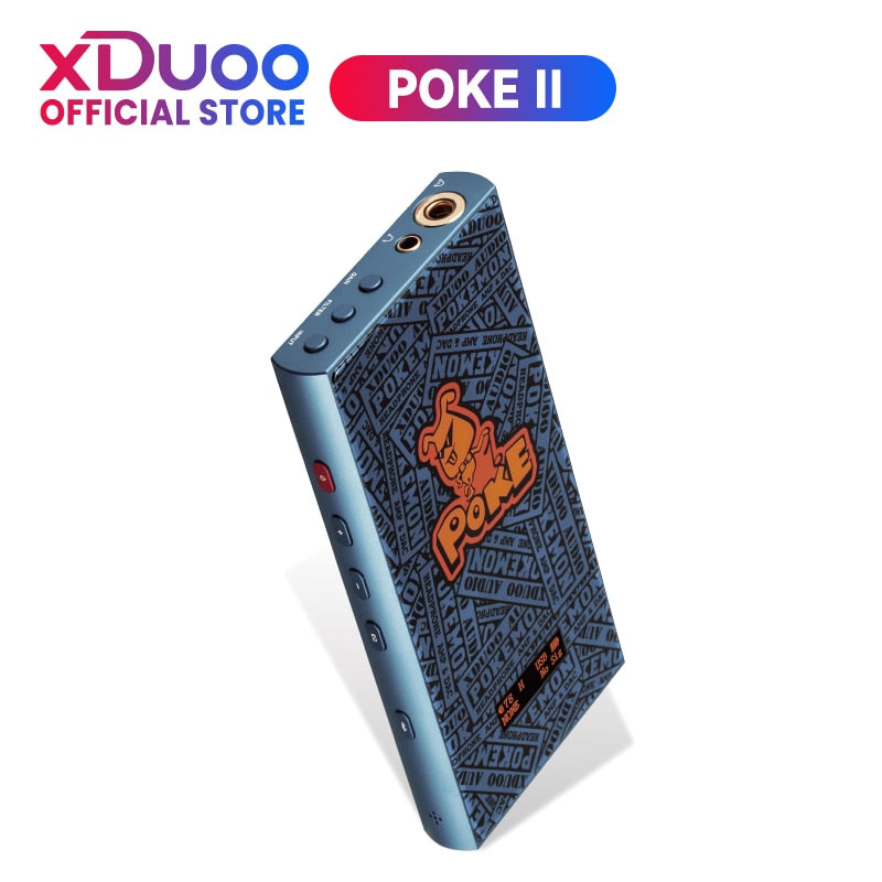 XDUOO POKE II Portable DAC Headphone Amplifer CS43198 PCM32Bit/384KHZ DSD256 POKEII HiFi Decoder Headphone Amp