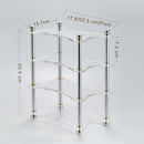 XDUOO X-R01 Multilayer Acrylic XR01 HIFI Rack Suitable for Stacking Small Amps, Decoders for MT-602 MT-604 MU-604 etc.