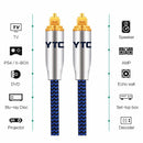 YYTCG Digital Optical Audio Cable Toslink SPDIF Coaxial Cable for HiFi Amplifiers Blu-ray Player Xbox 360 Soundbar Fiber Cable