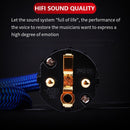 YYTCG Hifi Power Cable Hi-end 6N OCC Power Cord With European Power Plug