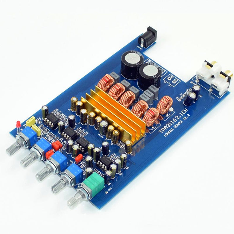 MINI HIFI AUDIO Class D TPA3116 2.1 Power amplifier board NE5532 2*50W+100W