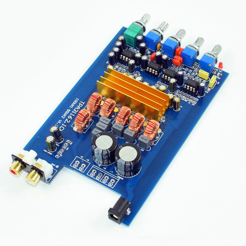 MINI HIFI AUDIO Class D TPA3116 2.1 Power amplifier board NE5532 2*50W+100W