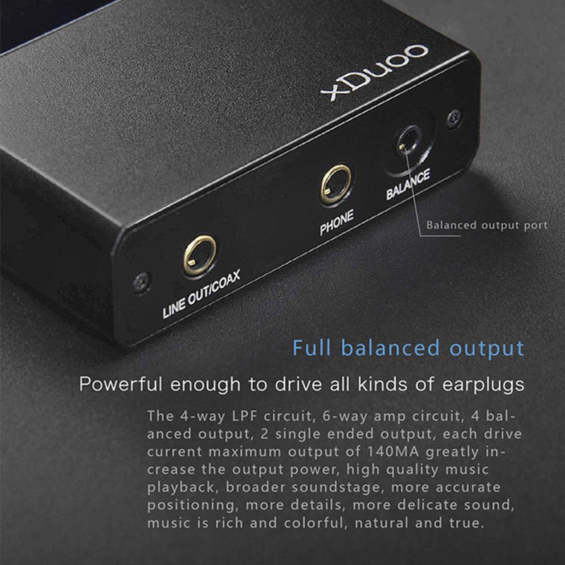 xDuoo X20 ESS9018Q2M OPA1612 MINI HIFI USB DAD DSD HD Bluetooth 4.0 Lossless Music Player MP3 32Bit 384kHz DSD256