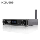 KGUSS DP-A1 TAS5352A Desktop Audio Amplifier CSR64215 Bluetooth 4.2/USB/Fiber/Coax/AUX Input 24BIT 192KHz 120W*2 APTX